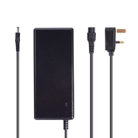 Chargers DC362UK, 36V2A, 1.2M, with another UK 1.5M, Black